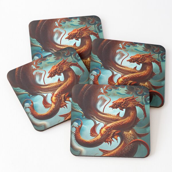 Item preview, subsurface scattering, white, koi, dragon deity with koi armor designed and sold by DrawItOnce.