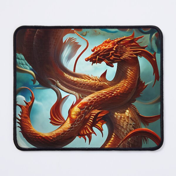 Item preview, subsurface scattering, white, koi, dragon deity with koi armor designed and sold by DrawItOnce.