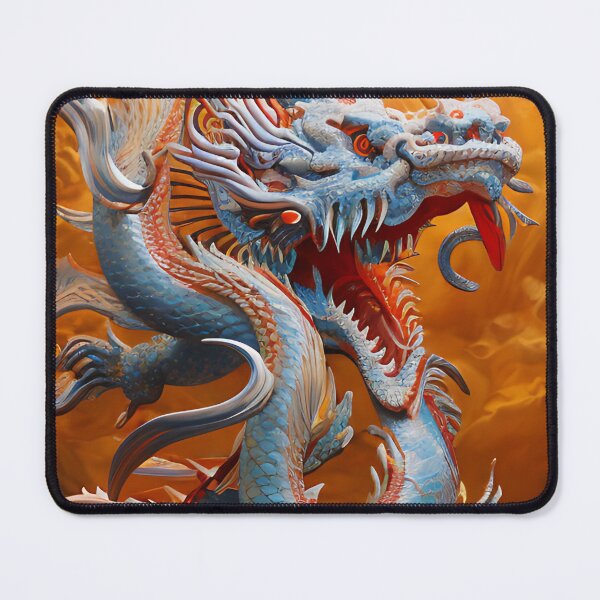 Item preview, subsurface scattering, white, koi, dragon deity with koi armor designed and sold by DrawItOnce.
