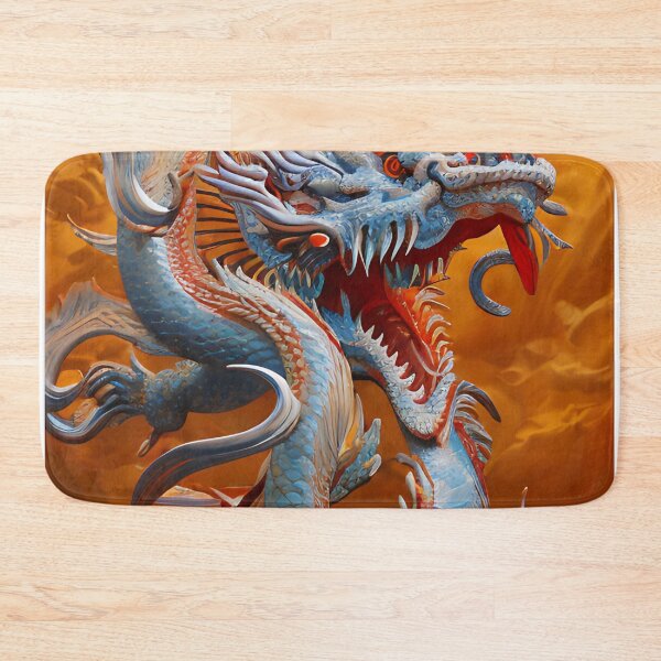 Item preview, subsurface scattering, white, koi, dragon deity with koi armor designed and sold by DrawItOnce.