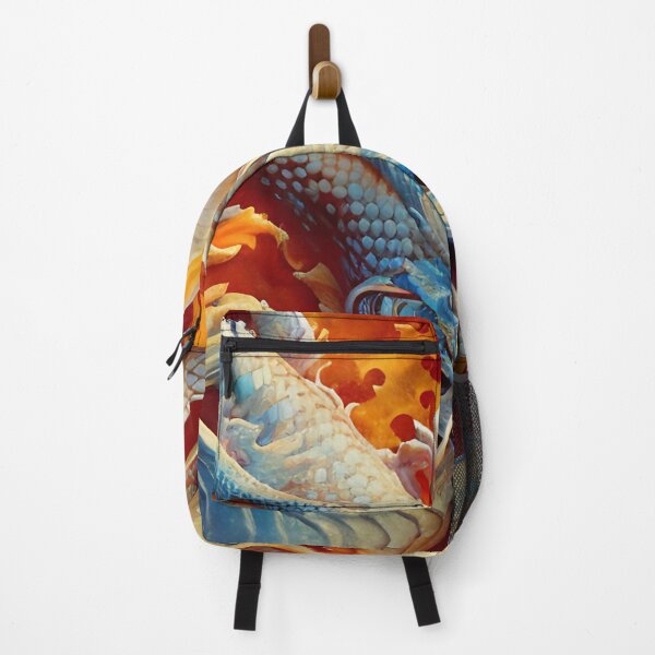 Artikelvorschau, subsurface scattering, white, koi, dragon deity with koi armor entworfen und verkauft von DrawItOnce.