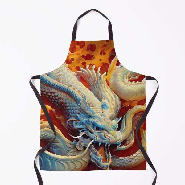 Aperçu de l'œuvre subsurface scattering, white, koi, dragon deity with koi armor créée et vendue par DrawItOnce.