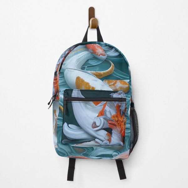 Item preview, subsurface scattering, white, koi, dragon deity with koi armor designed and sold by DrawItOnce.