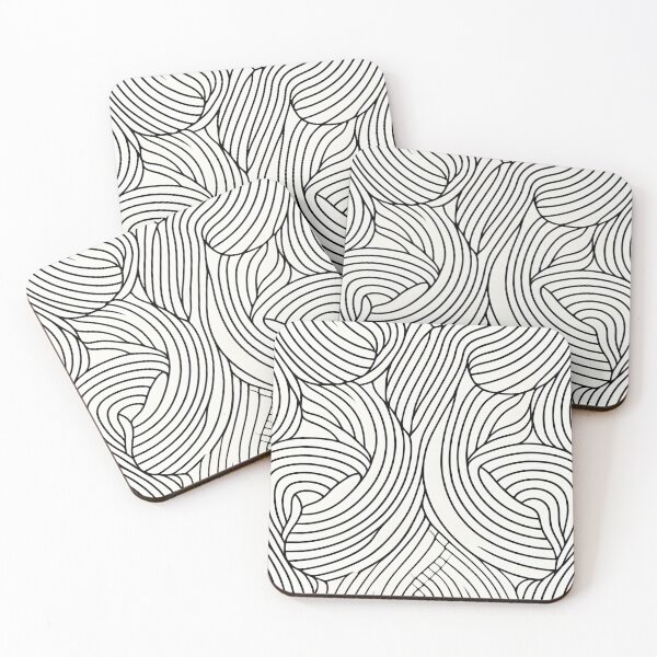Item preview, "Nyra" - Boho Retro Modern Abstract Pattern designed and sold by HiArtify ❤️.