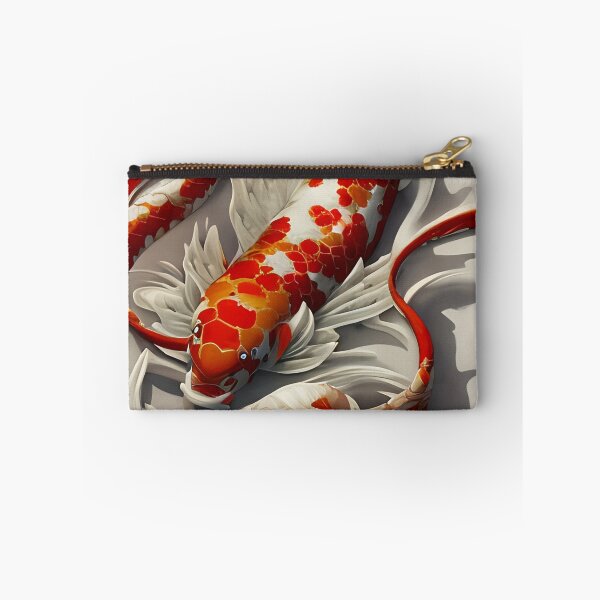 Item preview, subsurface scattering, white, koi, dragon deity with koi armor designed and sold by DrawItOnce.
