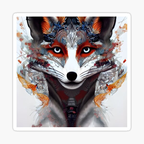 Spirit Animal Fox Art Print for Sale by Planetporridge