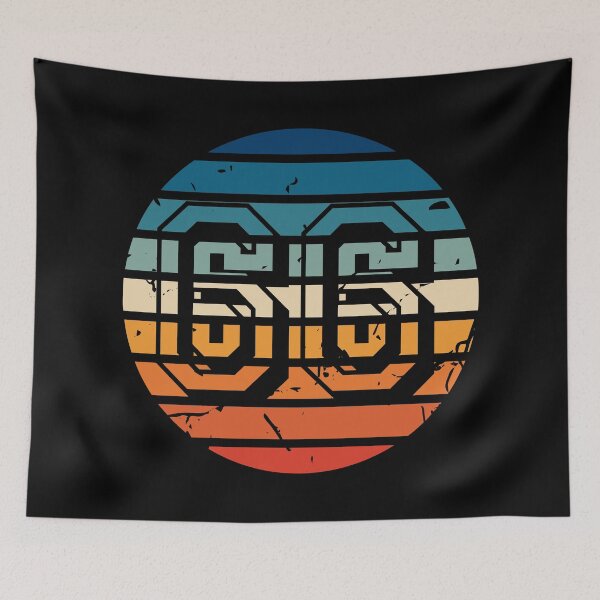 Item preview, Number 66 Vintage Retro Sport Sunset Birthday Squad Racing Numbers designed and sold by 27th-Tee.