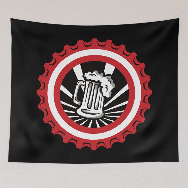 Item preview, Beer Mug Hero Black designed and sold by DKdesigns27.