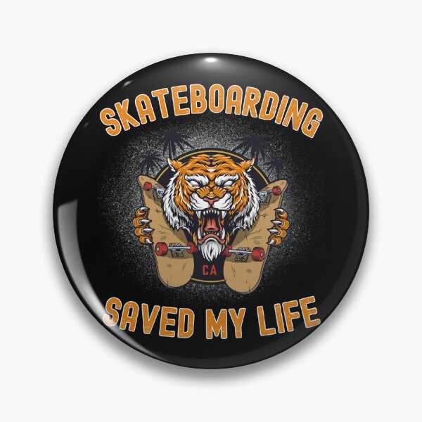 Item preview, Skateboarding Saved My Life designed and sold by to-esu.