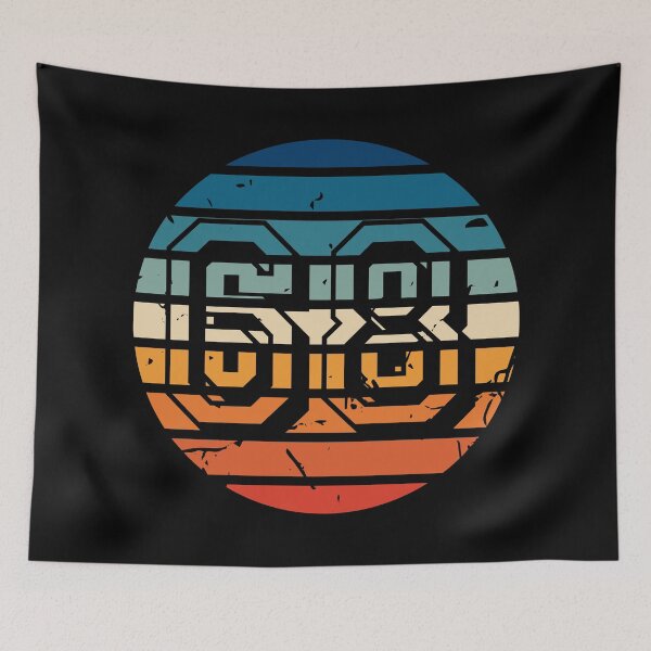 Item preview, Number 68 Vintage Retro Sport Sunset Birthday Squad Racing Numbers designed and sold by 27th-Tee.