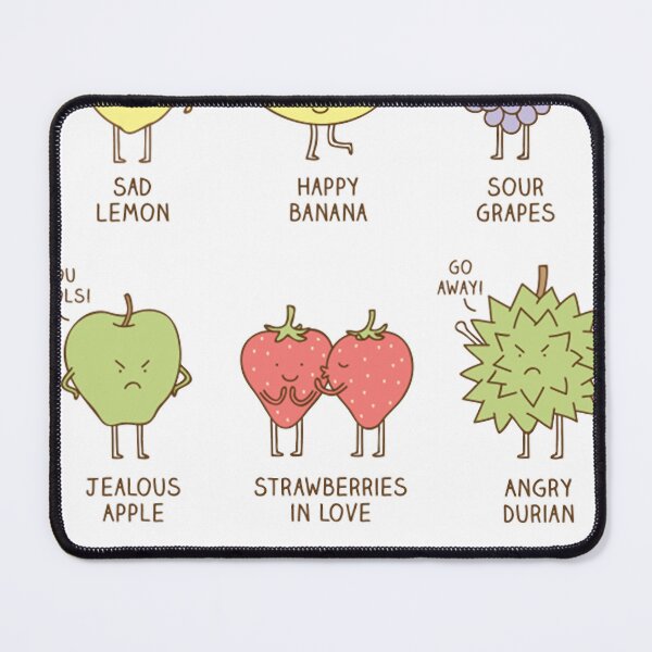 Item preview, Fruits have feelings too! designed and sold by JuriWolff.