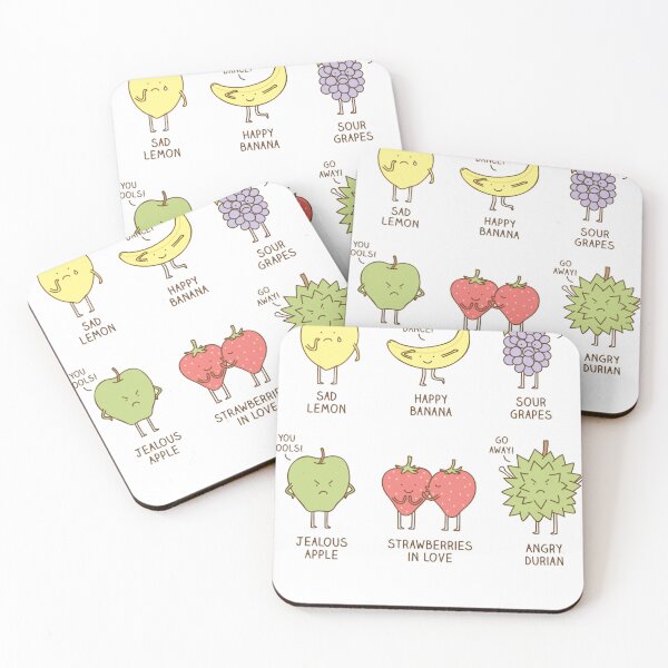 Item preview, Fruits have feelings too! designed and sold by JuriWolff.