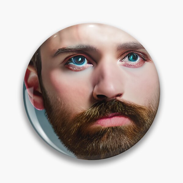 Item preview, Blond Bearded Boy with Blue eyes designed and sold by LthrDaddyBear.