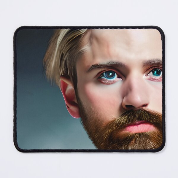 Item preview, Blond Bearded Boy with Blue eyes designed and sold by LthrDaddyBear.