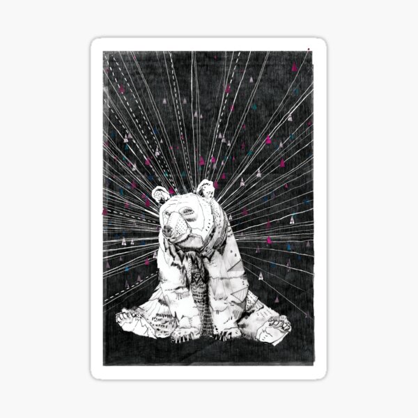 NORMAN // Bear Illustration Sticker