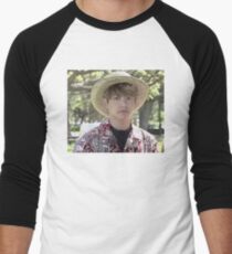 Puffy Jungkook in Hawaii Men's Baseball ¾ T-Shirt