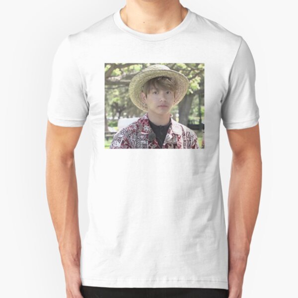 Puffy Jungkook in Hawaii Slim Fit T-Shirt