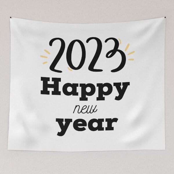 Item preview, HAPPY NEW YEAR - 2023 YEAR - WELCOME 2023 DESIGN designed and sold by WBP Mart.