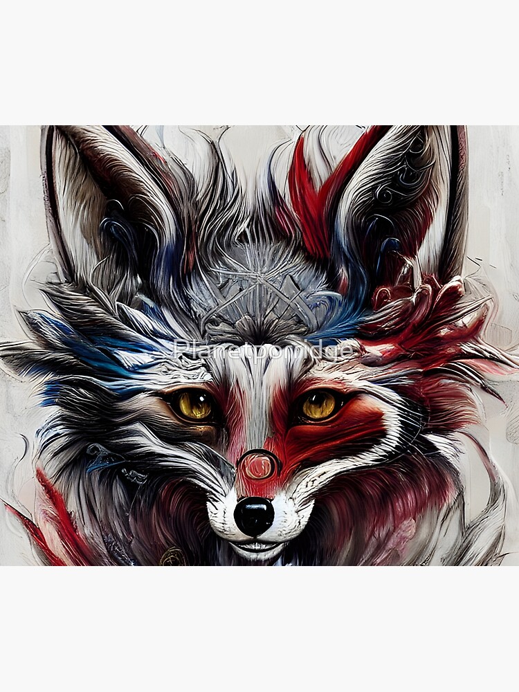 Spirit Animal Fox Art Print for Sale by Planetporridge