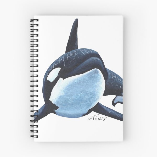 Item preview, Orca in aquarelle  designed and sold by Ida Eriksson.