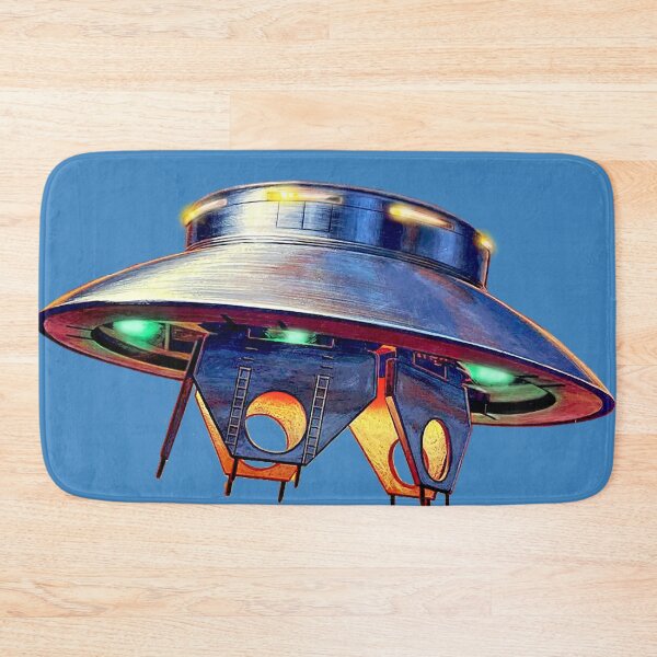 Item preview, Flying Saucer UFO - Vintage Art - ALIEN INVADER! designed and sold by RetroTeeStudio.