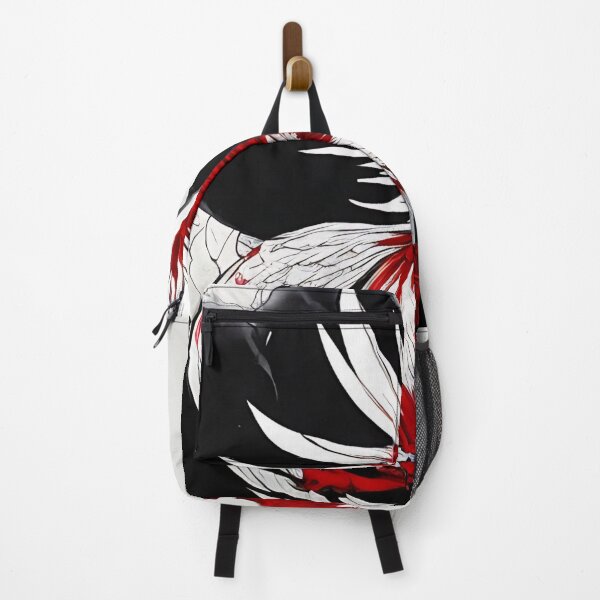 Item preview, white and red phoenix flying, japanese ink artstyle designed and sold by DrawItOnce.
