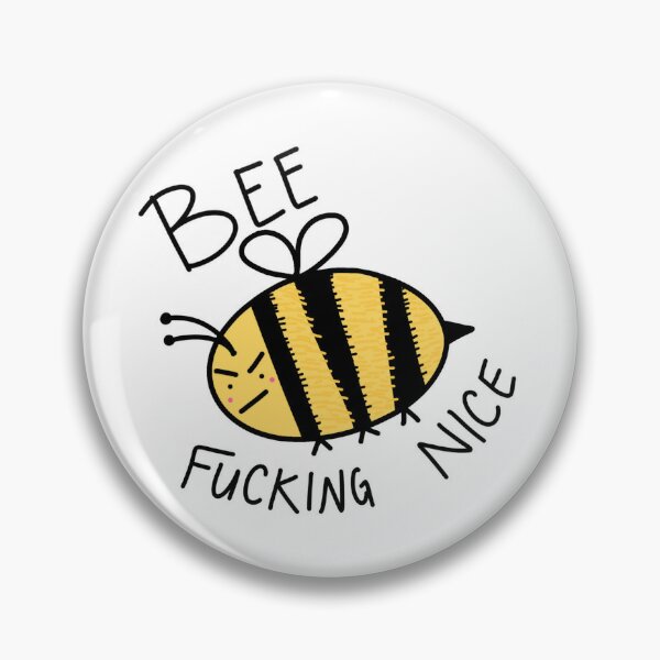 Bee Friendly Button