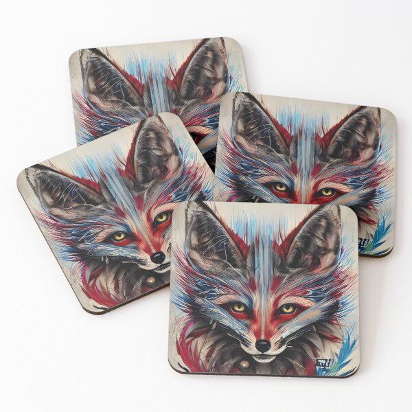 Aperçu de l'œuvre Renard coloré créée et vendue par Planetporridge.