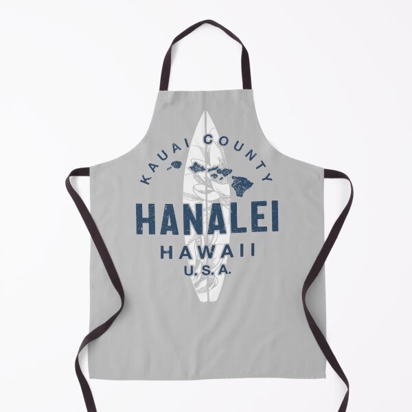Item preview, Hanalei Kauai Hawaii Vintage Hawaiian Surfing designed and sold by IronEcho.