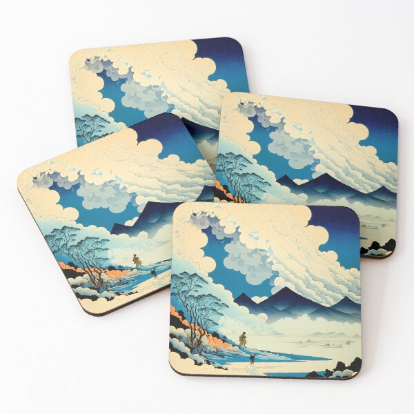 Item preview, Landscape Painting, ukiyo-e art style designed and sold by ParadiseSlice.