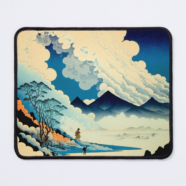 Item preview, Landscape Painting, ukiyo-e art style designed and sold by ParadiseSlice.