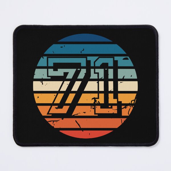 Item preview, Number 71 Vintage Retro Sport Sunset Birthday Squad Racing Numbers designed and sold by 27th-Tee.