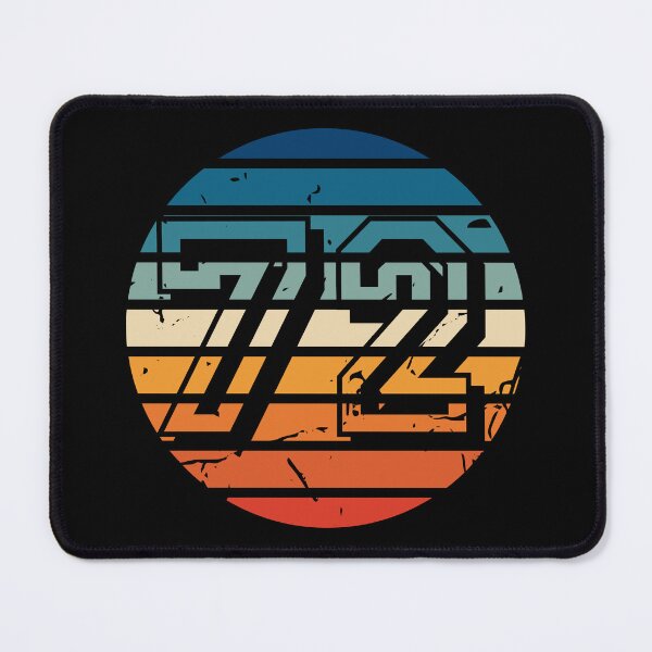 Item preview, Number 72 Vintage Retro Sport Sunset Birthday Squad Racing Numbers designed and sold by 27th-Tee.