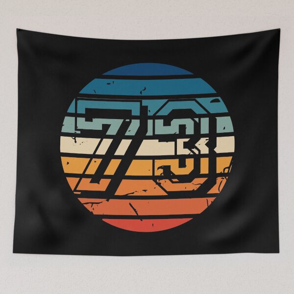 Item preview, Number 73 Vintage Retro Sport Sunset Birthday Squad Racing Numbers designed and sold by 27th-Tee.