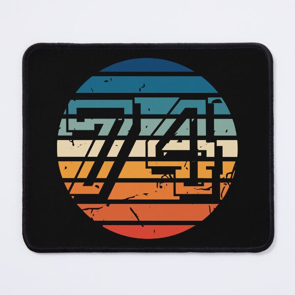 Item preview, Number 74 Vintage Retro Sport Sunset Birthday Squad Racing Numbers designed and sold by 27th-Tee.