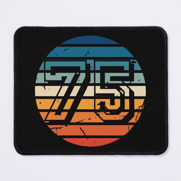 Item preview, Number 75 Vintage Retro Sport Sunset Birthday Squad Racing Numbers designed and sold by 27th-Tee.