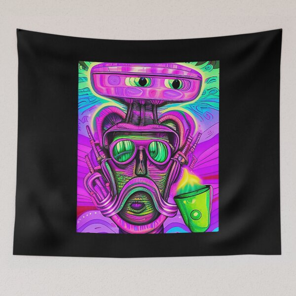 Item preview, Super Trippy and psychedelic colorful art designed and sold by Neo-Expression.