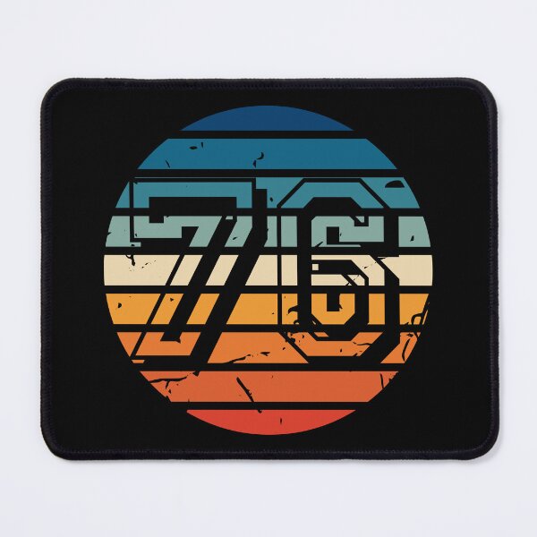 Item preview, Number 76 Vintage Retro Sport Sunset Birthday Squad Racing Numbers designed and sold by 27th-Tee.
