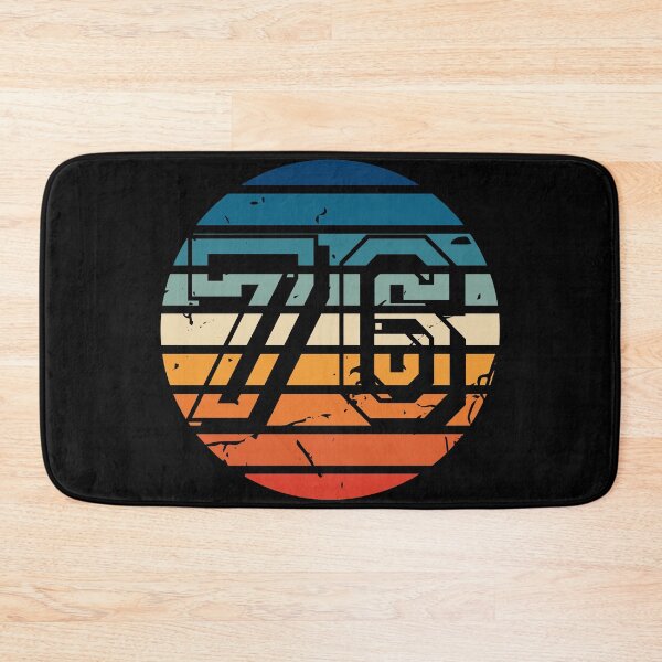 Item preview, Number 76 Vintage Retro Sport Sunset Birthday Squad Racing Numbers designed and sold by 27th-Tee.