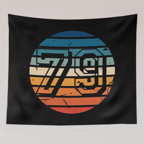 Item preview, Number 79 Vintage Retro Sport Sunset Birthday Squad Racing Numbers designed and sold by 27th-Tee.