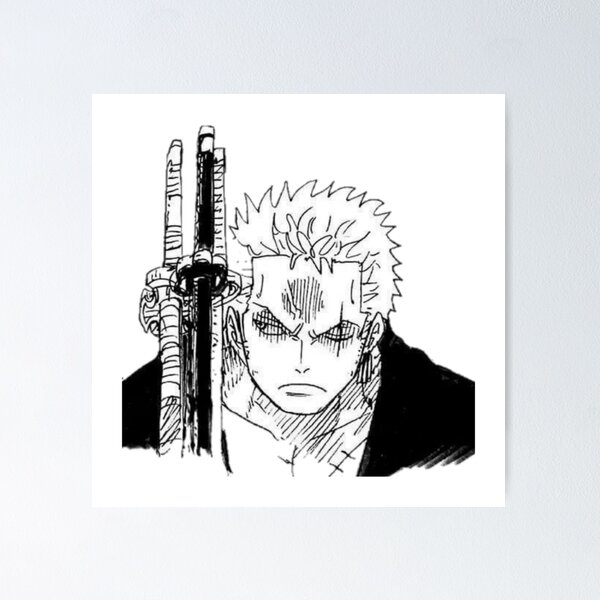 Zoro with Enma (Manga) Poster for Sale by MangaPanels