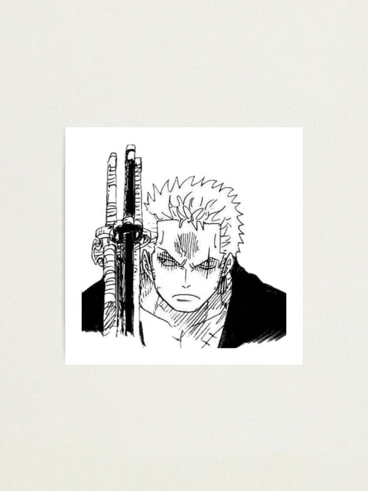 Zoro with Enma (Manga) | Photographic Print