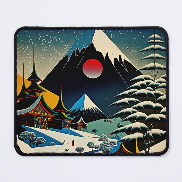 Item preview, Landscape Painting, ukiyo-e art style designed and sold by ParadiseSlice.