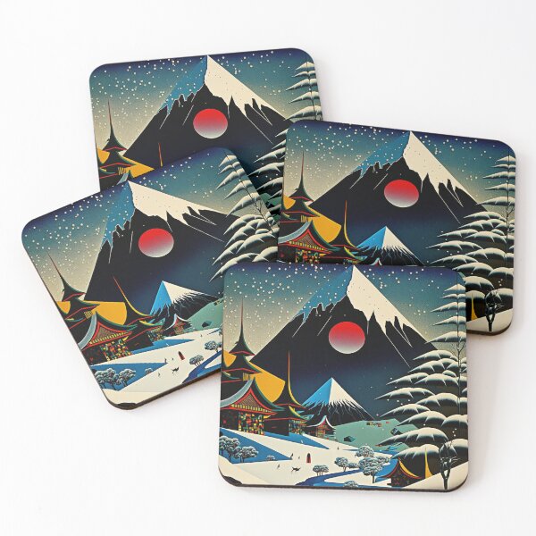 Item preview, Landscape Painting, ukiyo-e art style designed and sold by ParadiseSlice.