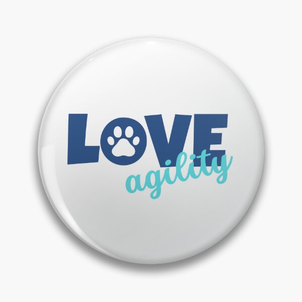 Item preview, Love agility in blue and turquoise designed and sold by PausePapote.