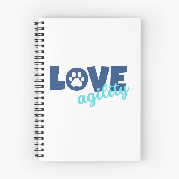 Item preview, Love agility in blue and turquoise designed and sold by PausePapote.