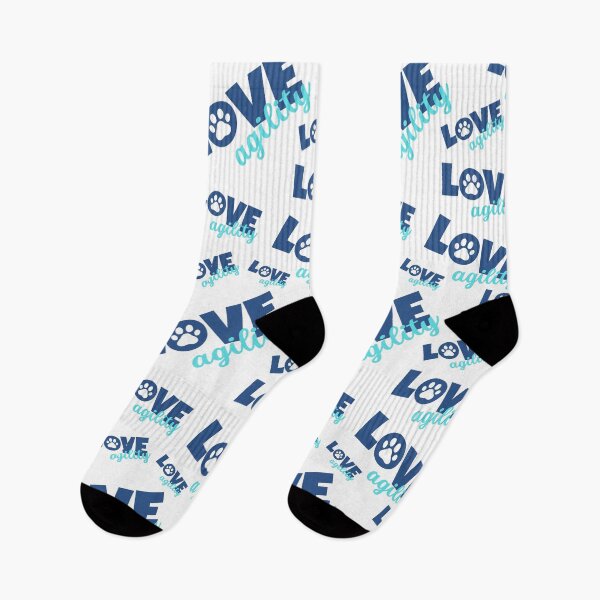 Item preview, Love agility in blue and turquoise designed and sold by PausePapote.