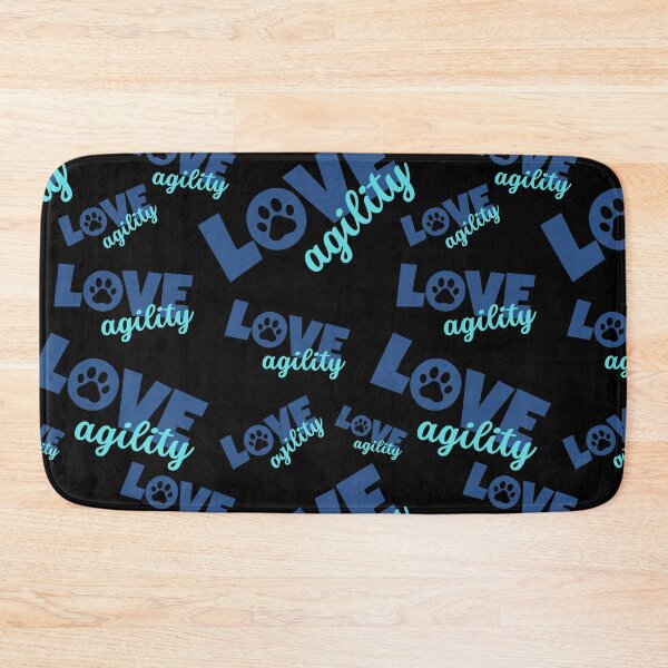 Item preview, Love agility in blue and turquoise designed and sold by PausePapote.