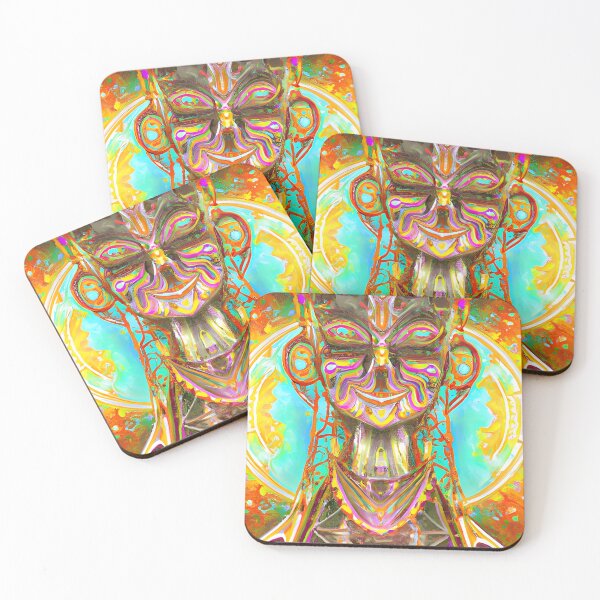 Item preview, Techno-Shaman (24) - Trippy Psychedelic Art designed and sold by TheThirdEye.