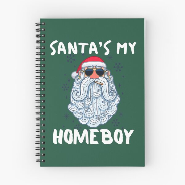 Item preview, Santa Is My Homeboy Funny Vintage  designed and sold by fatherfarm.